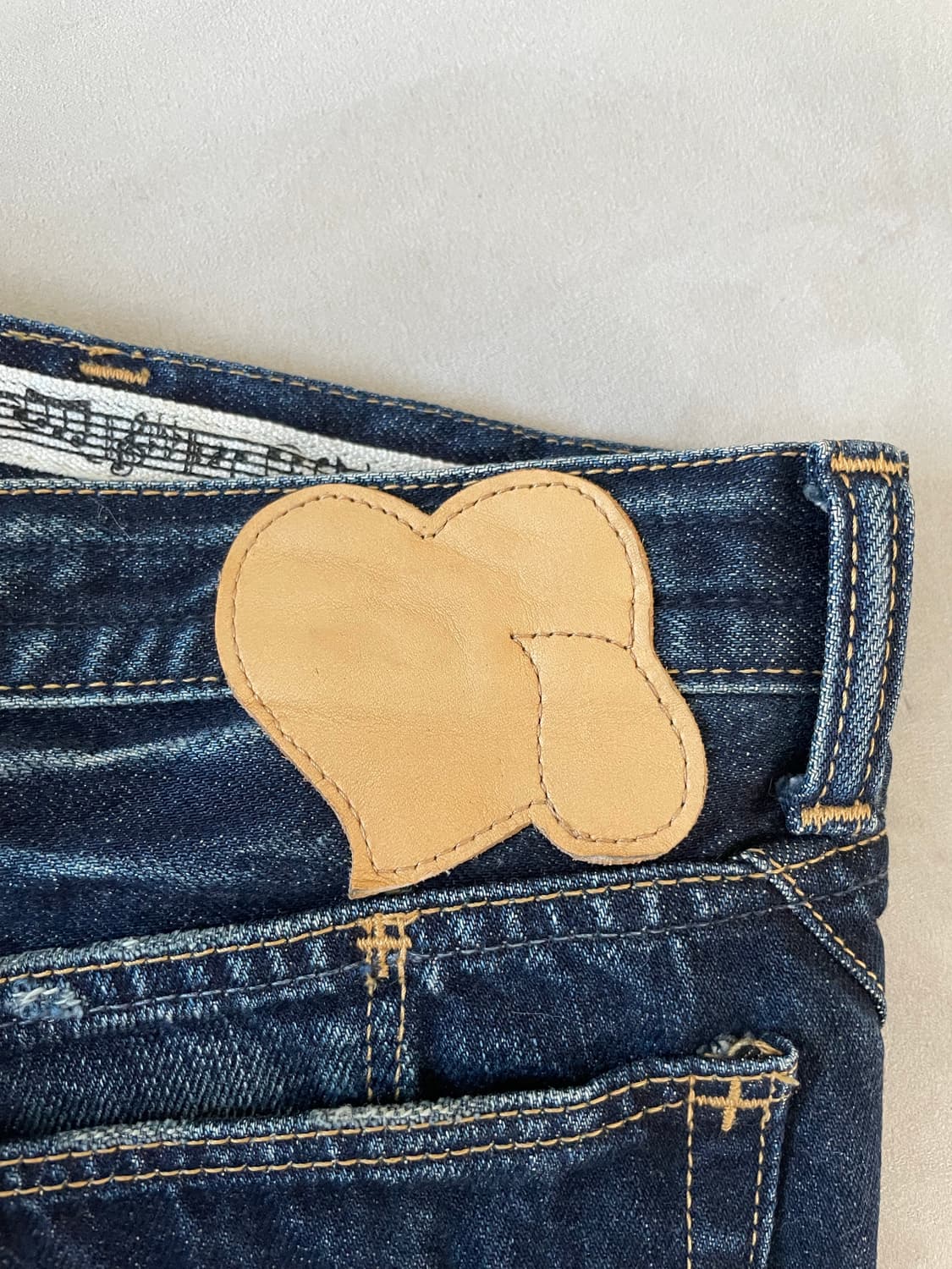 넘버나인 07ss honeycomb pain denim 상품이미지8