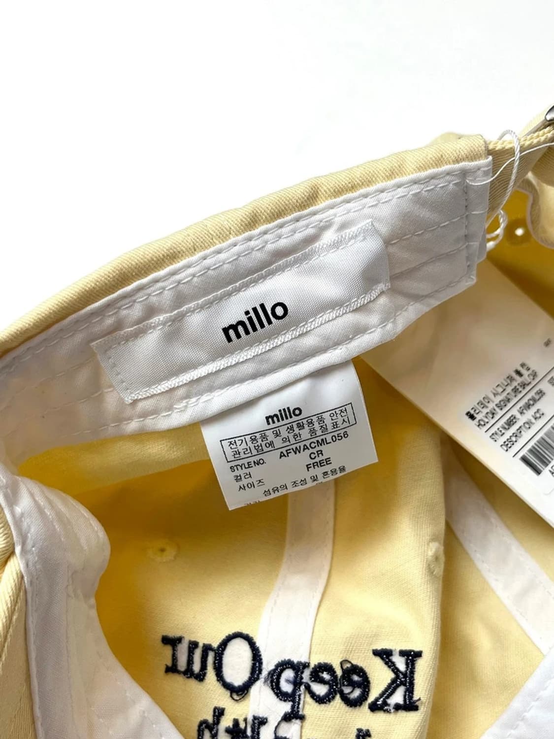 밀로 아카이브 홀리데이 시그니처 볼캡 A1588 상품이미지7