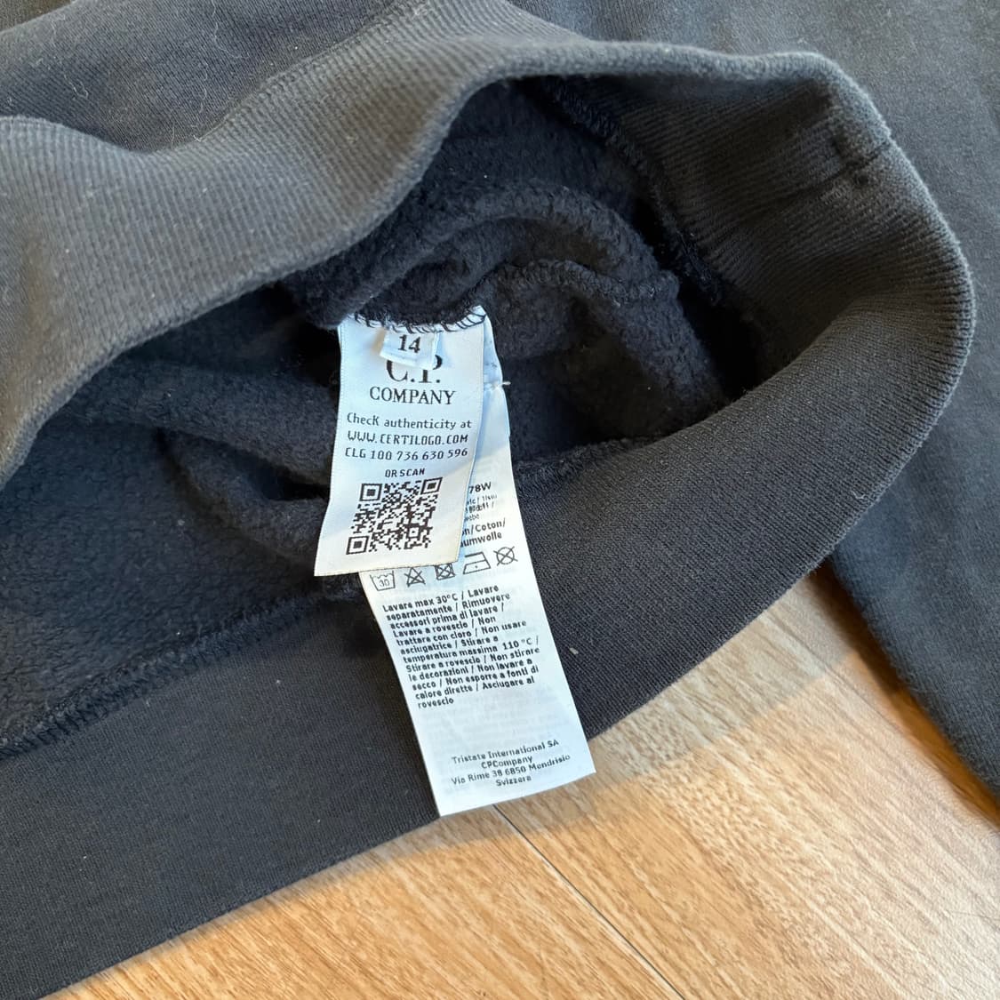 씨피컴퍼니 베이직 플리스 스웻셔츠 상품이미지6