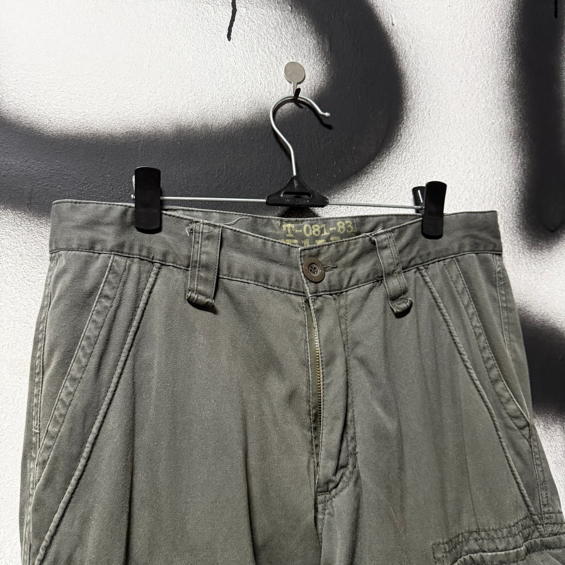 VTG 빈티지 밀리터리 멀티 포켓 와이드 카고 팬츠 상품이미지3