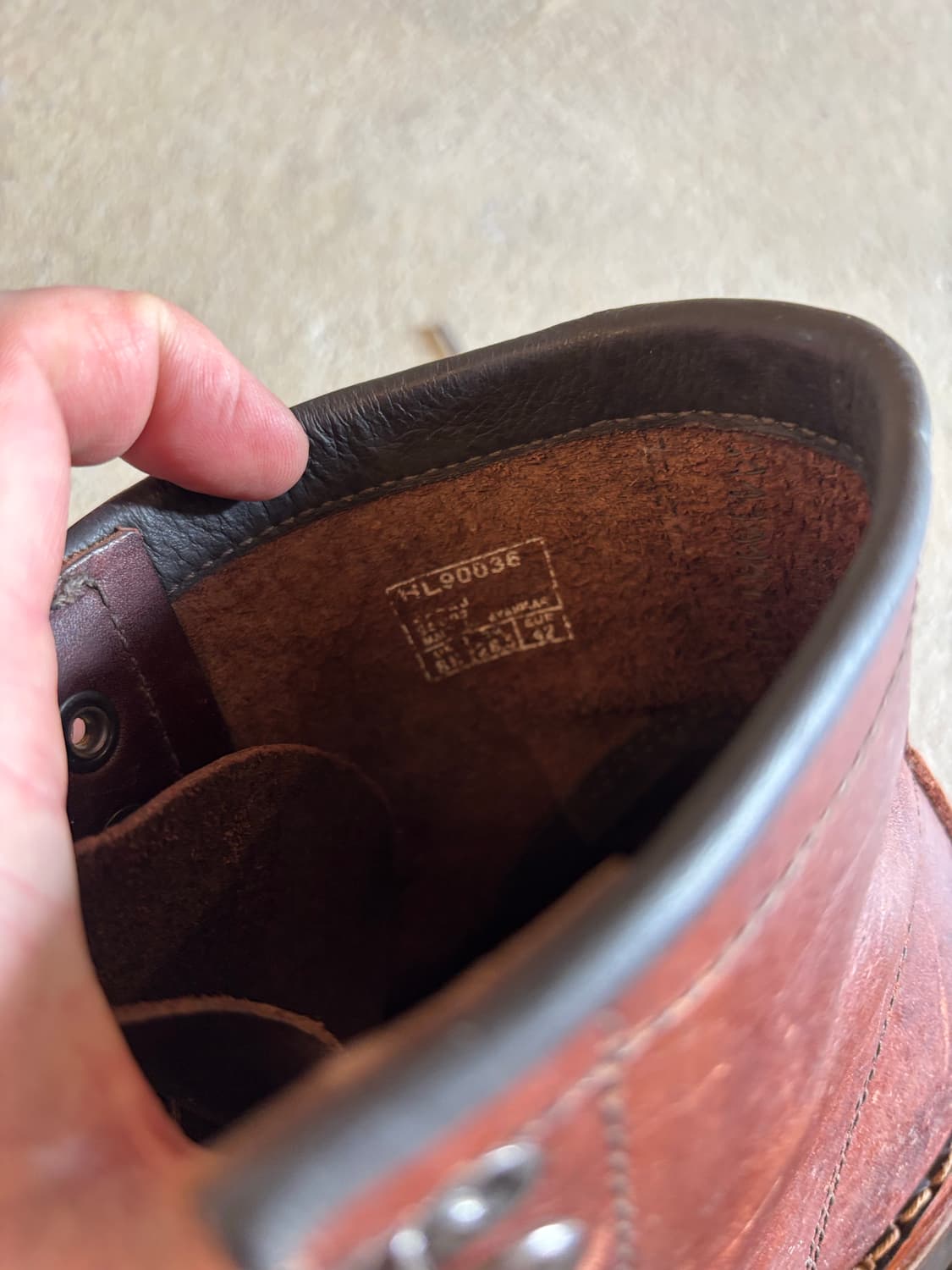 호킨스 가죽 워커 부츠 상품이미지8