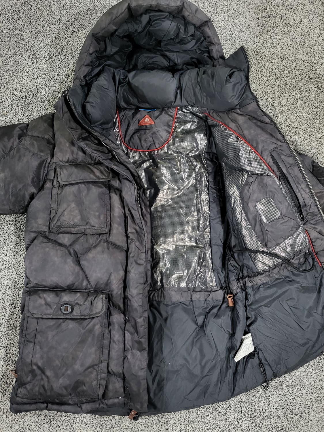 콜롬비아 거위털 패딩 자켓 S 상품이미지3