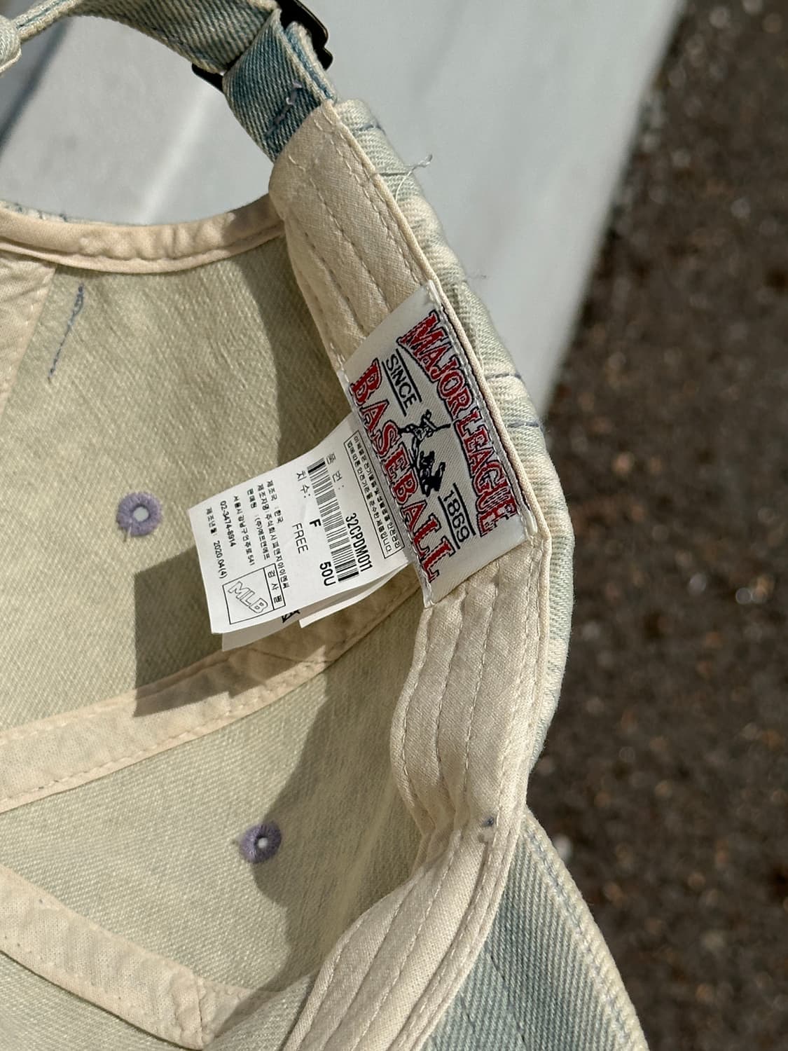 [F] MLB 엠엘비 뉴욕양키스 패턴 볼캡 모자 상품이미지7