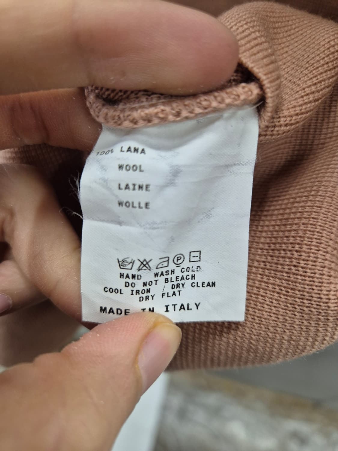 ETRO 밀라노 니트 스커트 44 핑크 상품이미지6