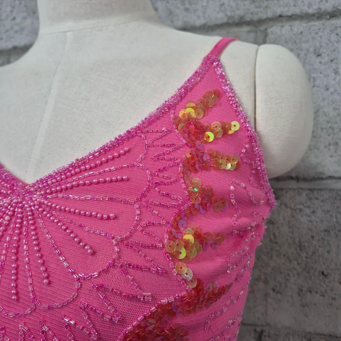 비즈 스팽글 나시티 상품이미지5