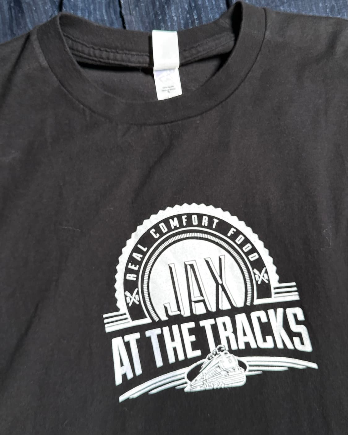 Tultex Jax At The Tracks 그래픽 티셔츠 L 상품이미지2