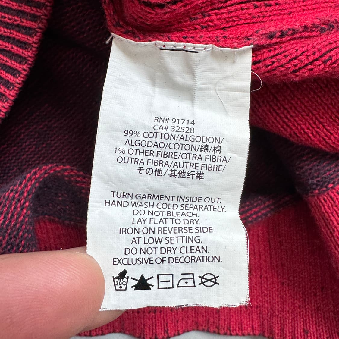 아르마니 익스체인지 아노락 후드 니트 반집업 상품이미지6