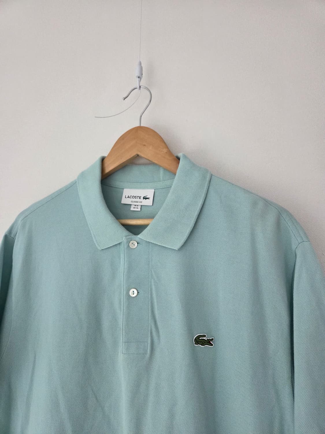 라코스테 민트그린 반팔카라티(XL 105사이즈) 상품이미지4