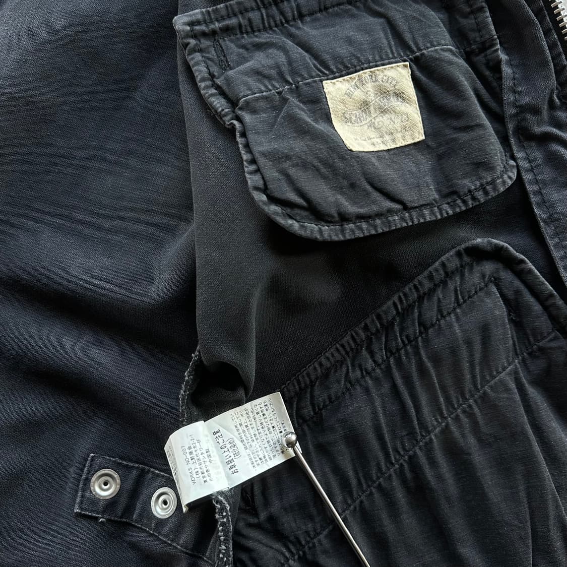 [XL]쇼트 Schott 모터싸이클 워크 베스트 상품이미지9