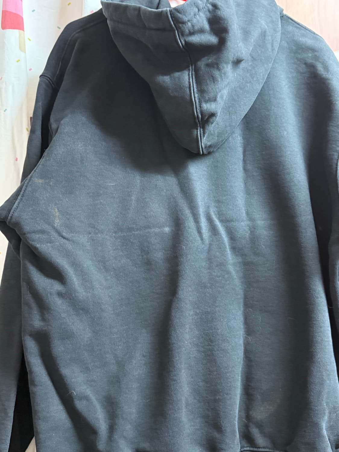 디네댓 후드티 블랙 s 상품이미지4