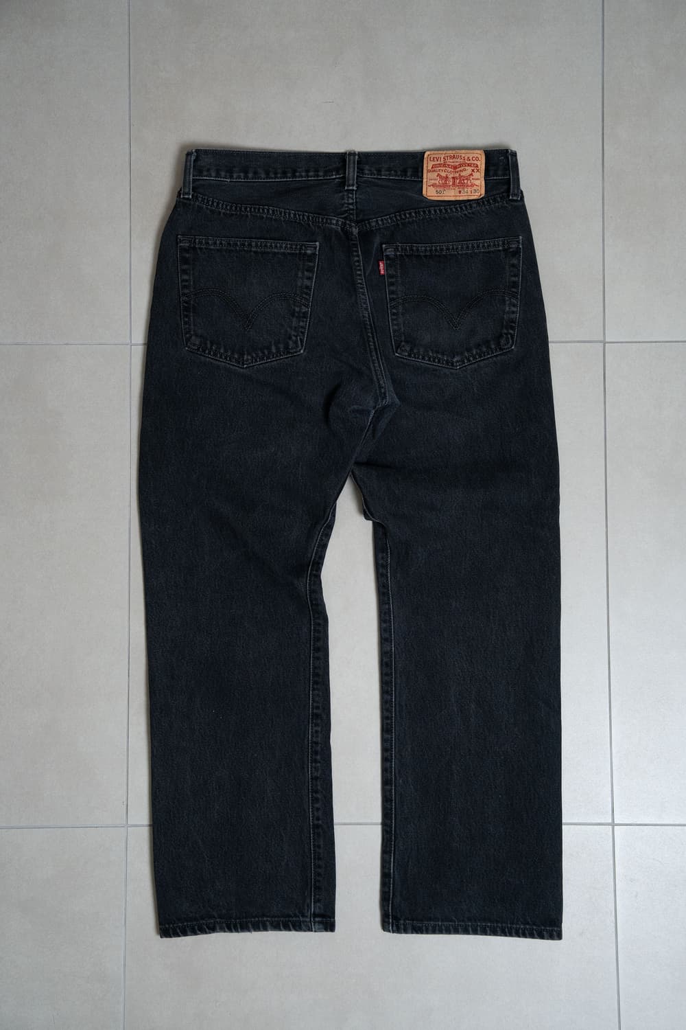 빈티지 리바이스501 블랙데님 34x30 상품이미지7