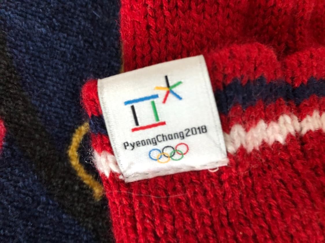 (2) 노스페이스 팀코리아 방울비니/국대비니(레드) 2018평창 상품이미지6