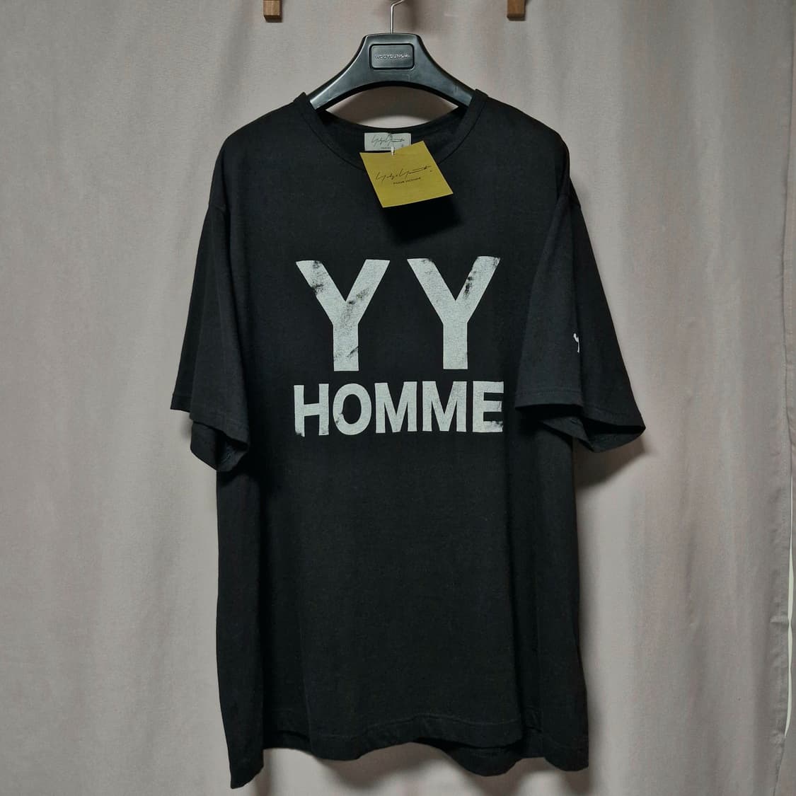 요지 야마모토 뿌르옴므 티셔츠 상품이미지1