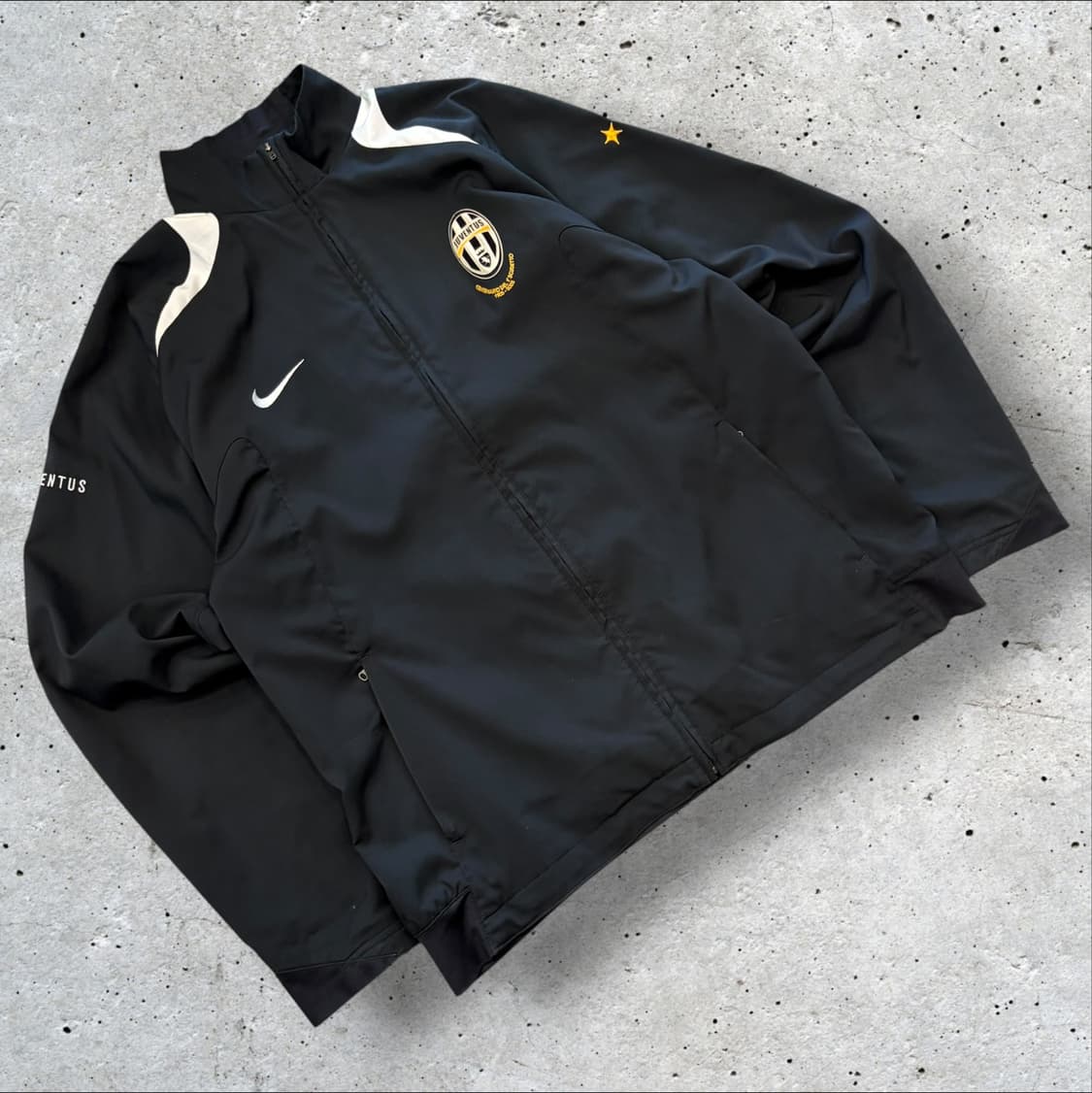 [XL] 05s 나이키 유벤투스 검정 트랙 집업 자켓 D493 상품이미지1