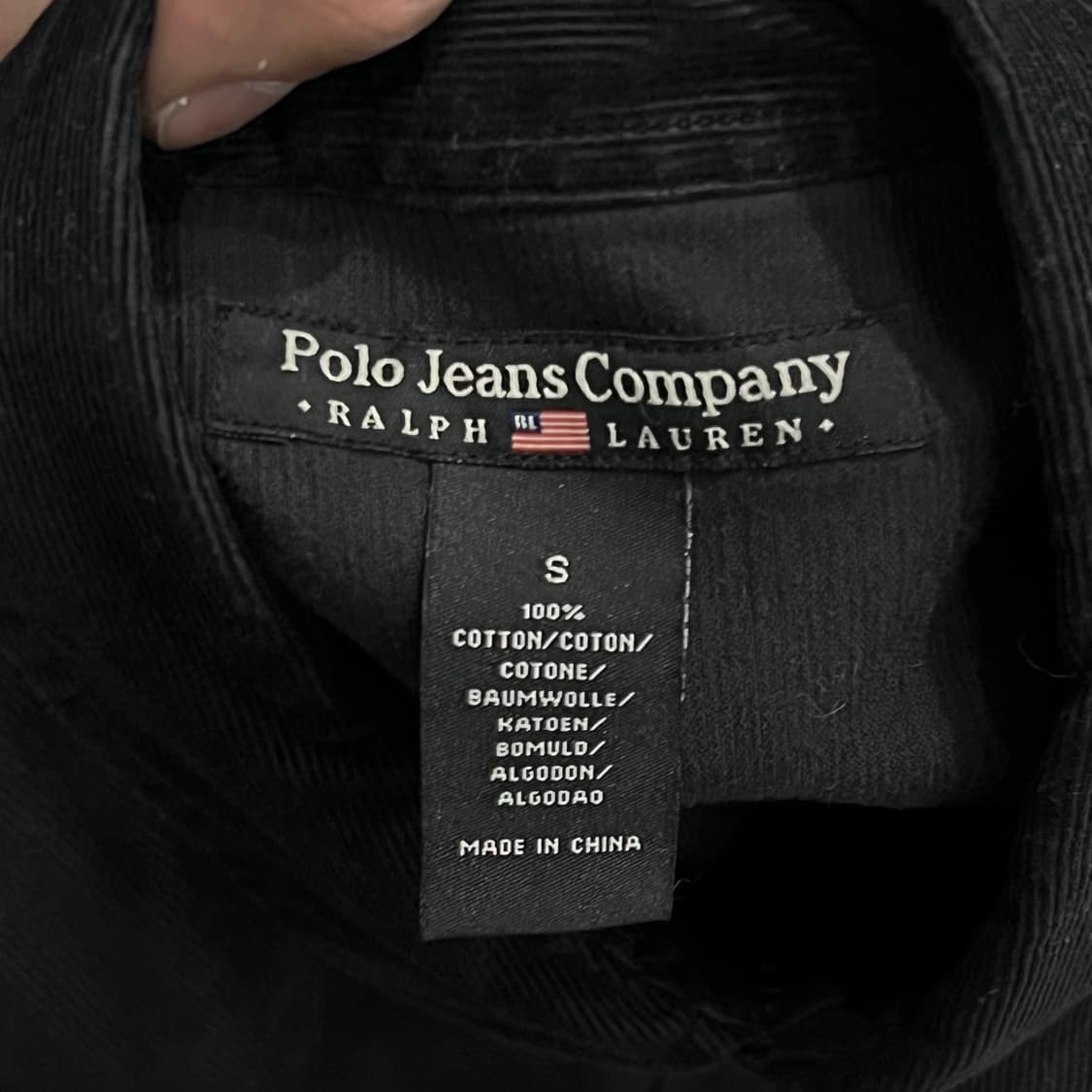  폴로진스 코듀로이 웨스턴 셔츠 y14390 상품이미지6