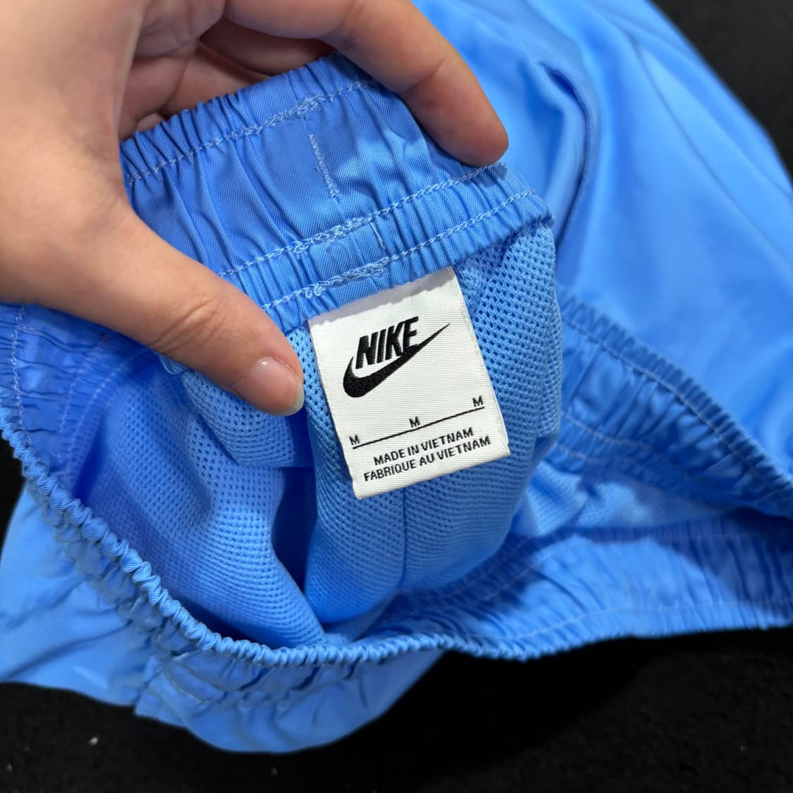 M 나이키 블루 우븐 쇼츠 반바지 상품이미지5