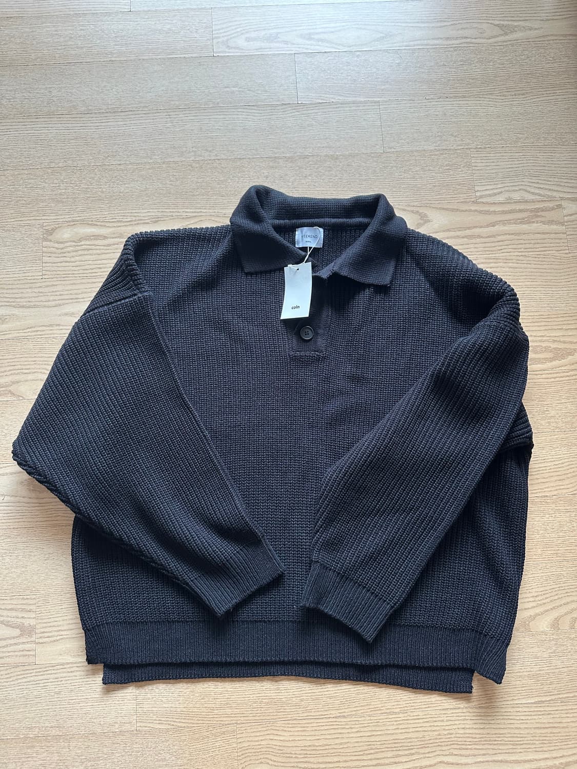 Coln 니트 카라티 free사이즈 상품이미지1