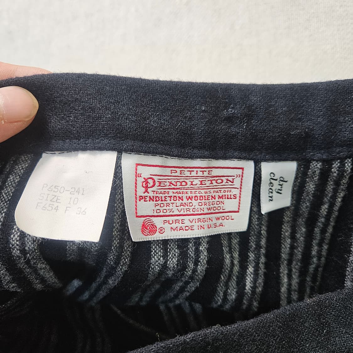 10 펜들턴 여성 타탄체크 플리츠 스커트 0406Y 상품이미지3