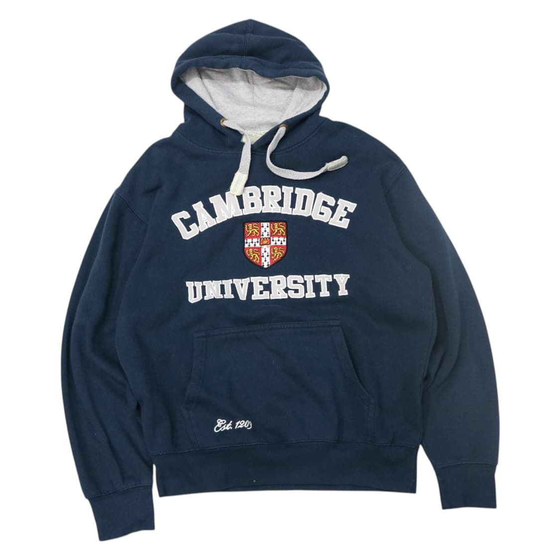 캠브릿지 유니버시티 빈티지 엠블럼 기모 후드티 (L) 상품이미지1