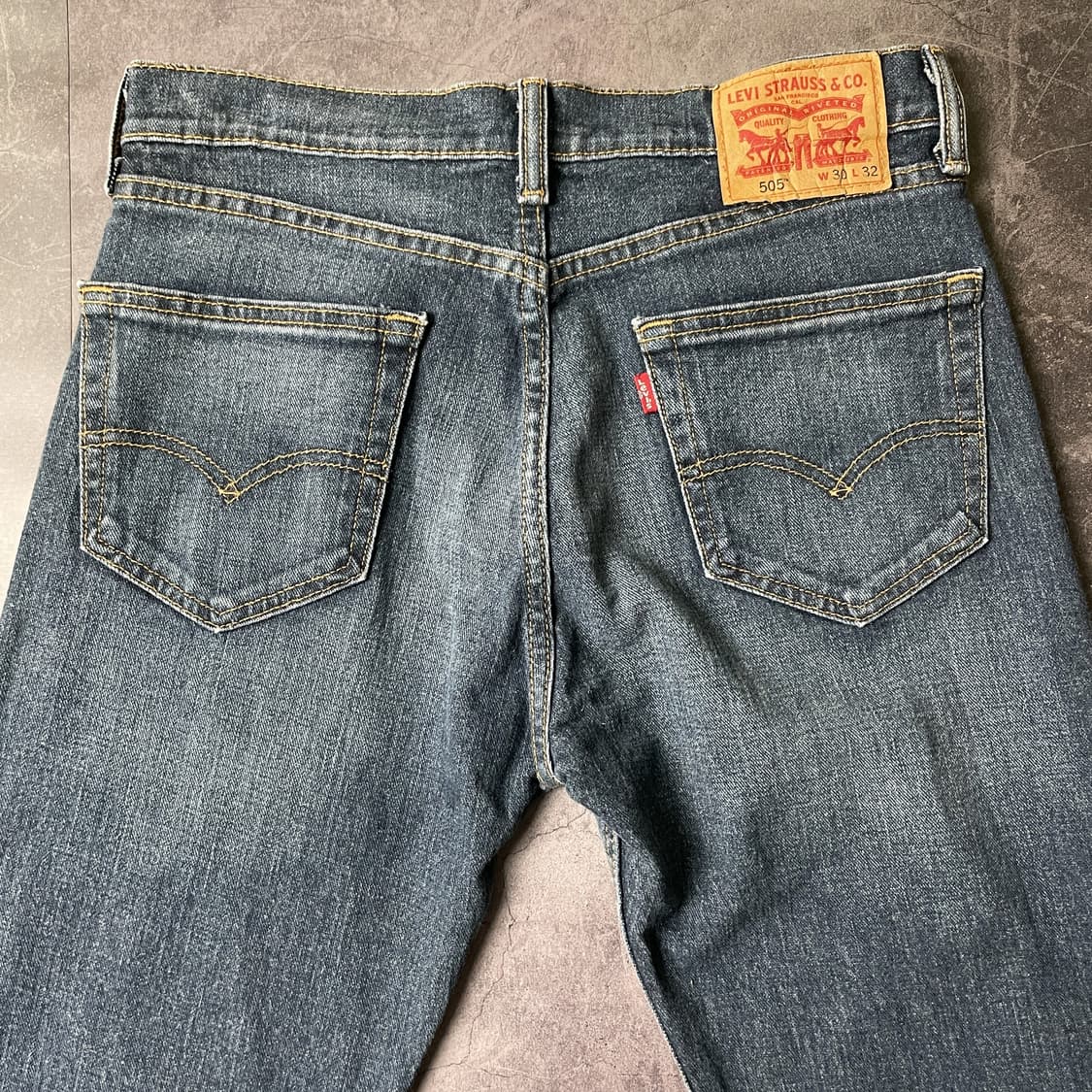 LEVI'S 리바이스505 빈티지 클래식 스트레이트핏 데님 코튼팬츠 상품이미지6