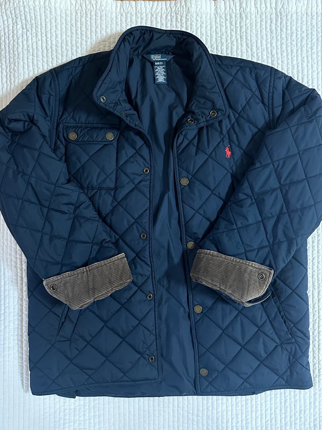 (XL) 폴로 퀄팅자켓 상품이미지1