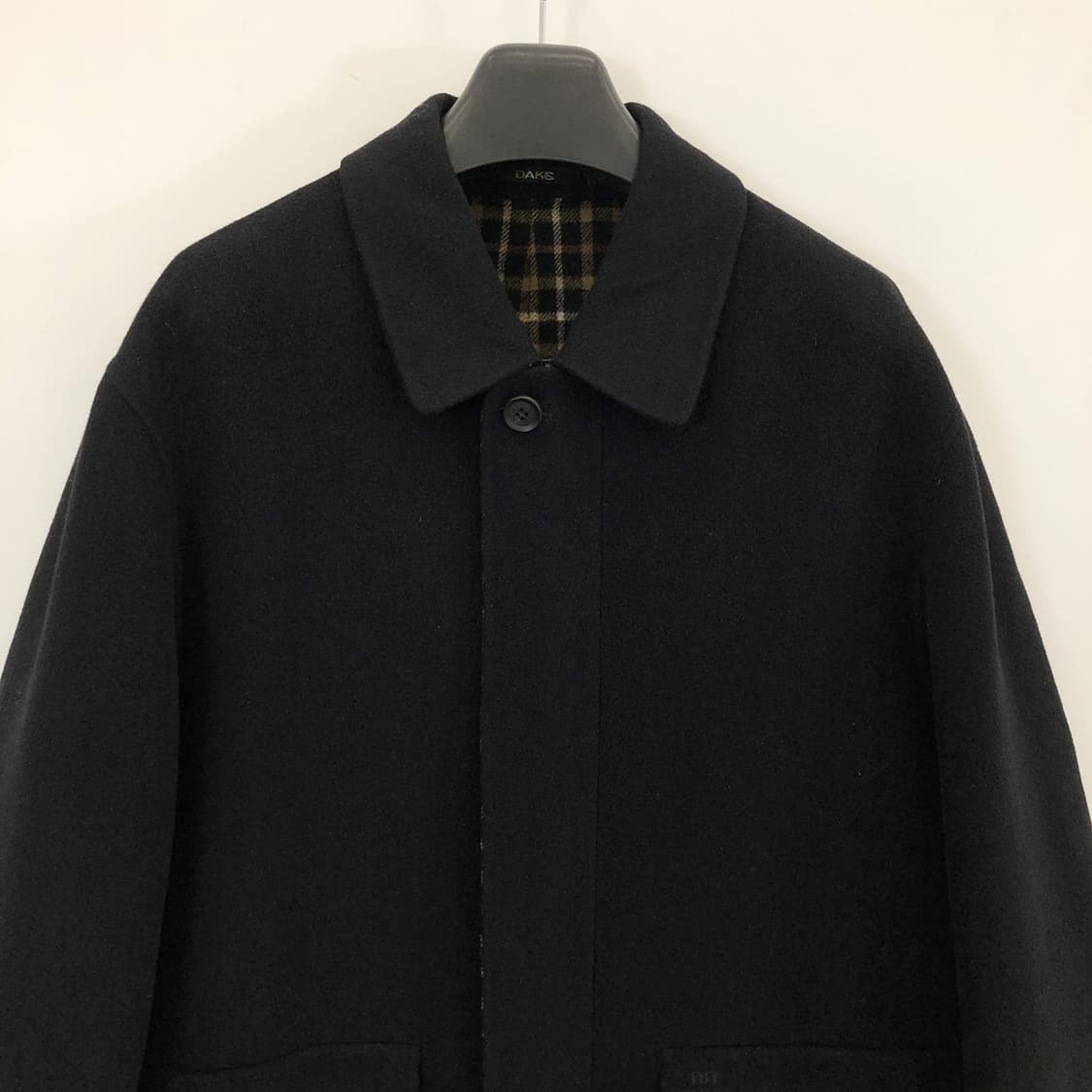 닥스 싱글 울코트 100 사이즈 블랙 상품이미지3