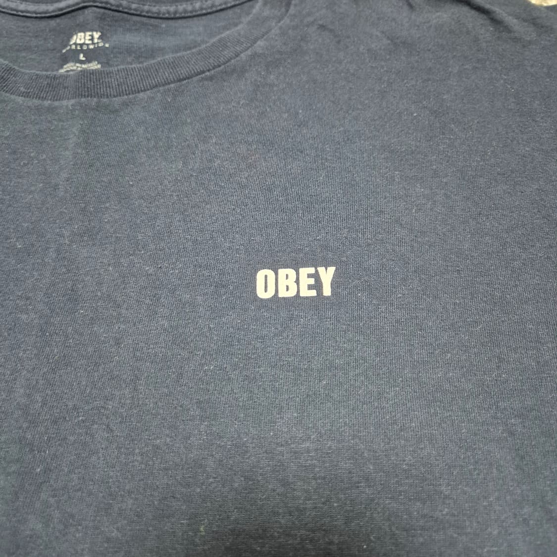 OBEY 아이디얼 파워 프린팅 티셔츠 (L) 상품이미지3