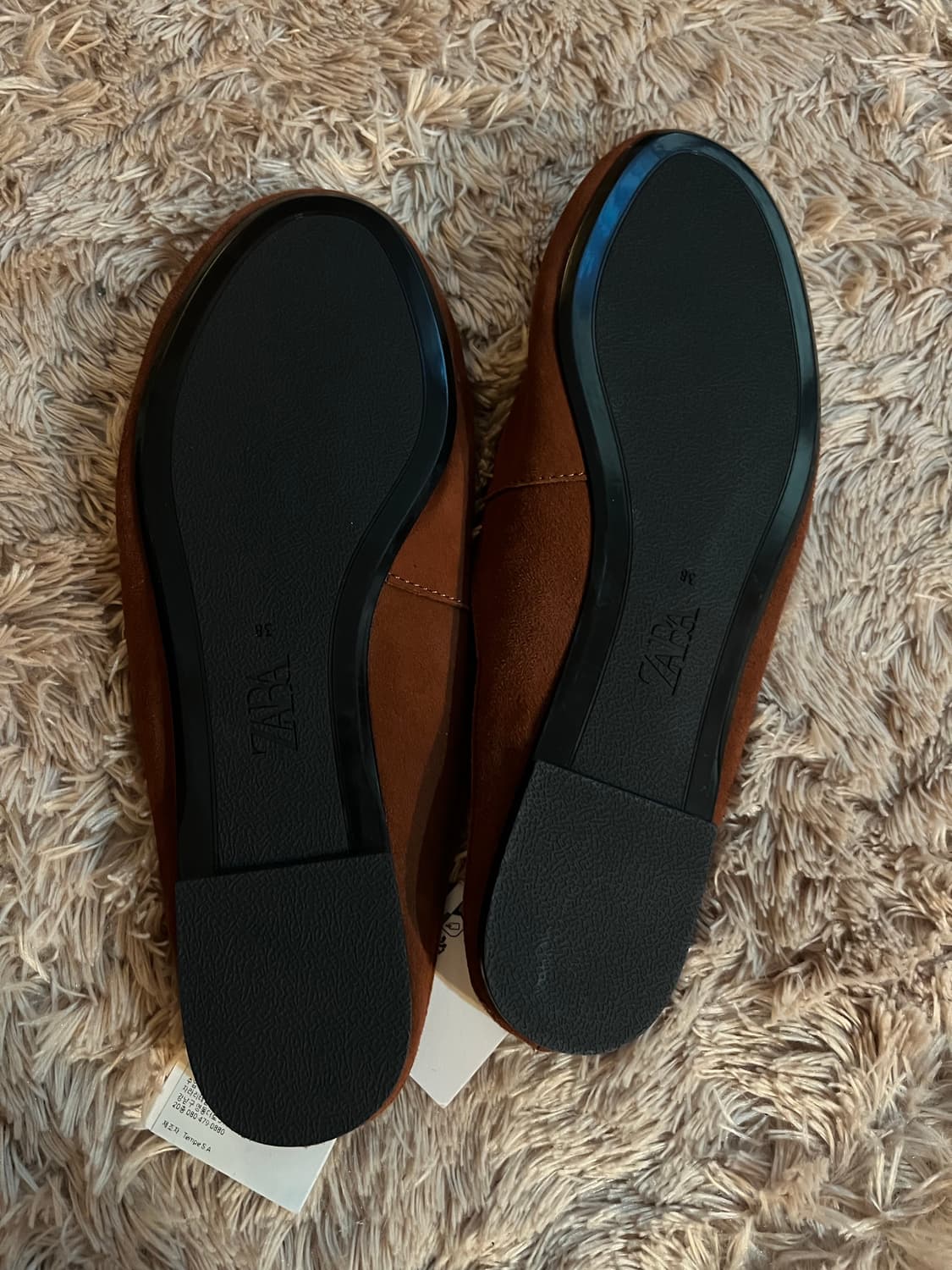 자라 스웨이드 플랫슈즈 새제품  상품이미지6