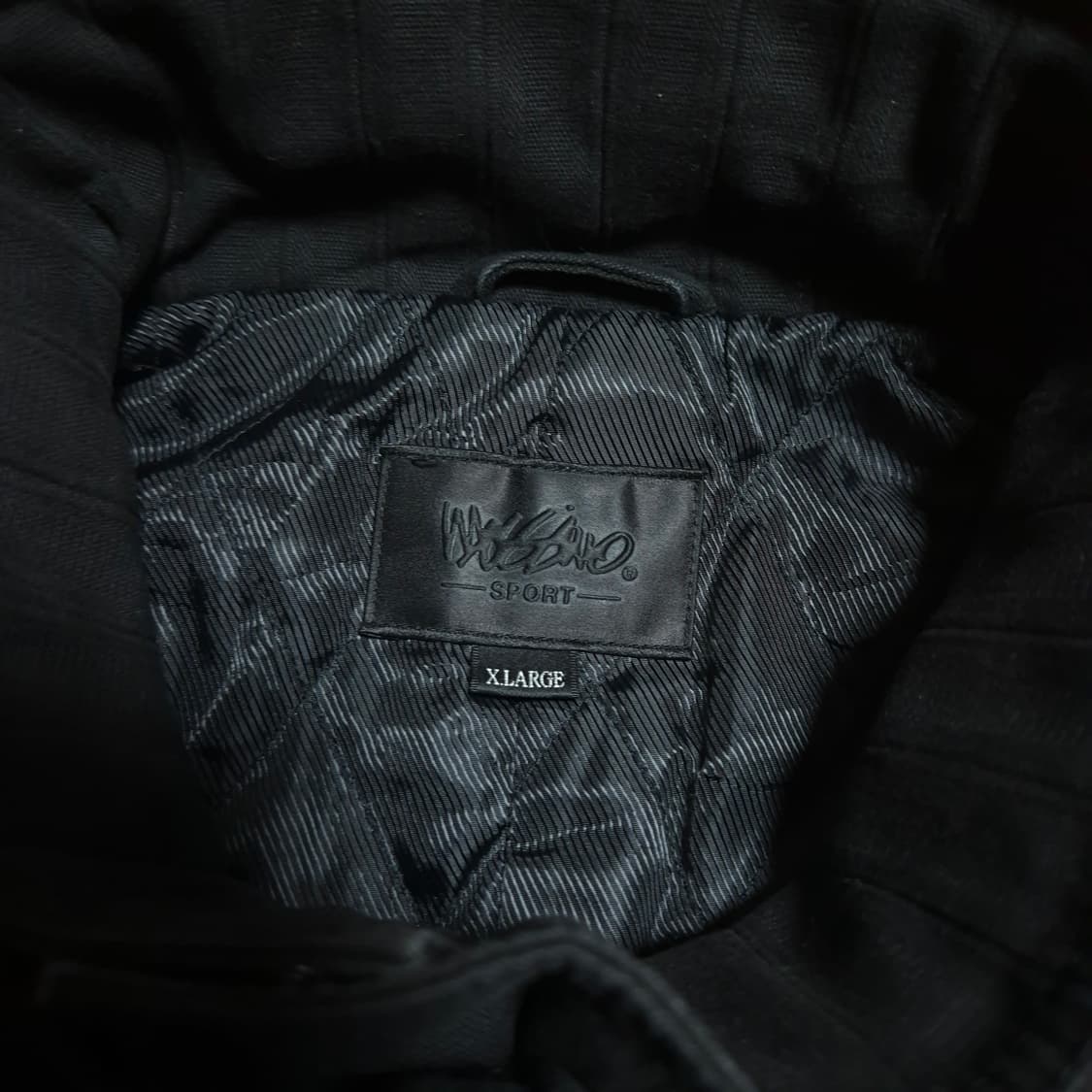 모시모 퀼팅 블랙 롱라이더 자켓 상품이미지7