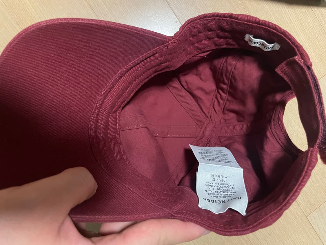 발렌시아가 볼캡 모자 상품이미지2