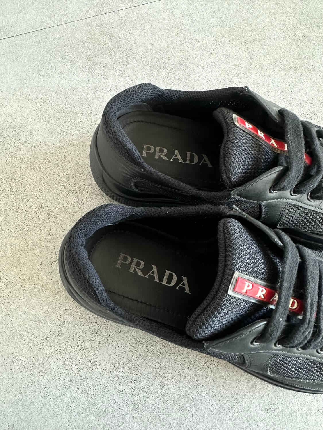프라다 스포츠 2000s 아메리카컵 스니커즈 상품이미지6