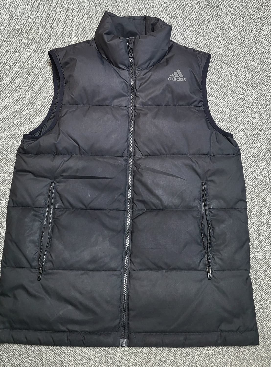 아디다스 덕다운 베스트 조끼  90  블랙 상품이미지1