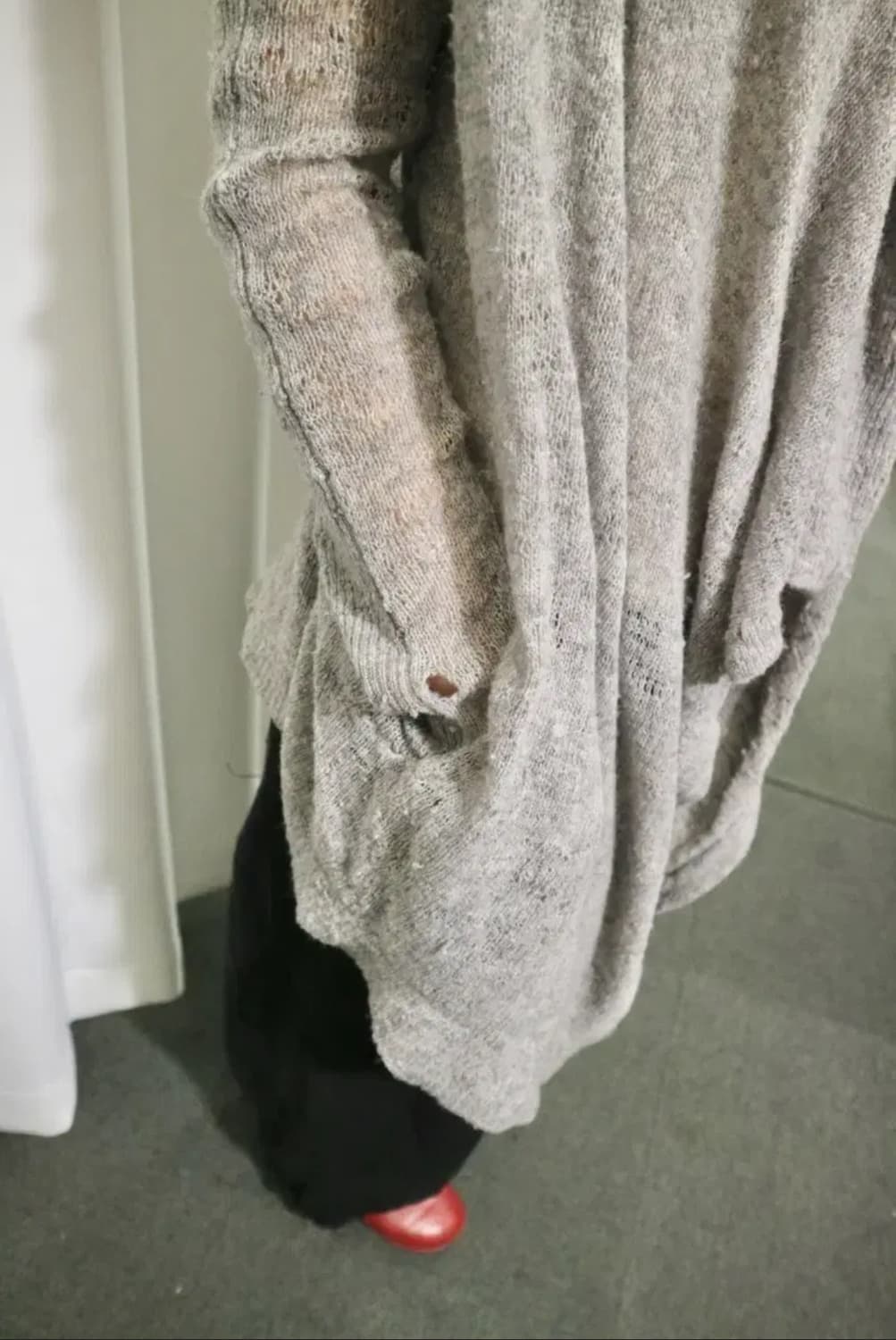 Helmut lang long knit cardigan 상품이미지4