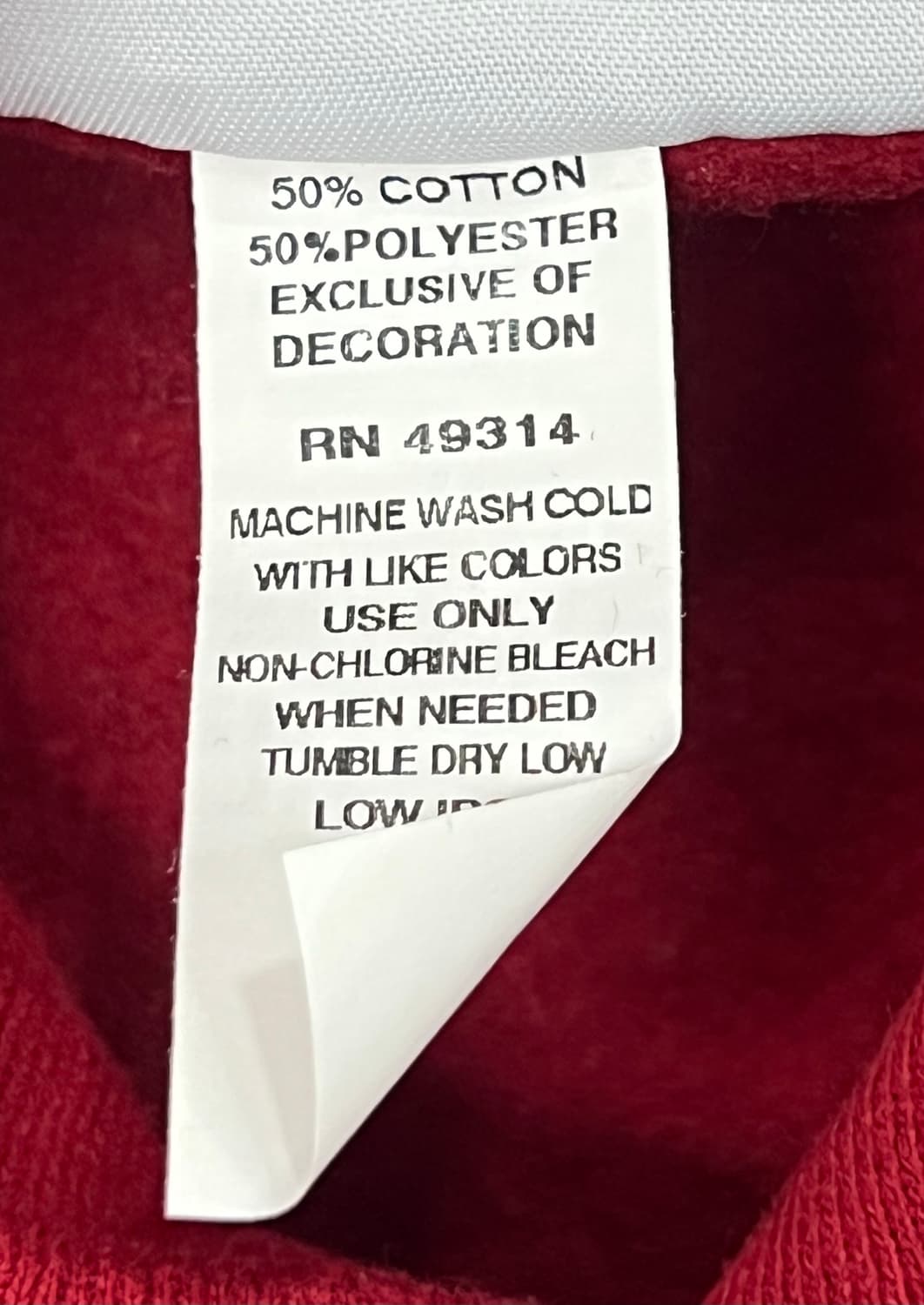 챔피온 워싱턴 버건디 후드티 상품이미지5