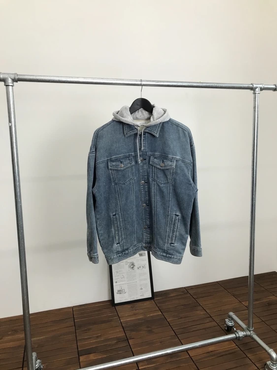 Juniorsweet Hooded Denim Jacket 상품이미지4