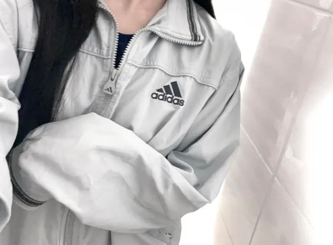 아디다스 그레이 뮤트소라 빈티지 올드스쿨 점퍼 상품이미지2