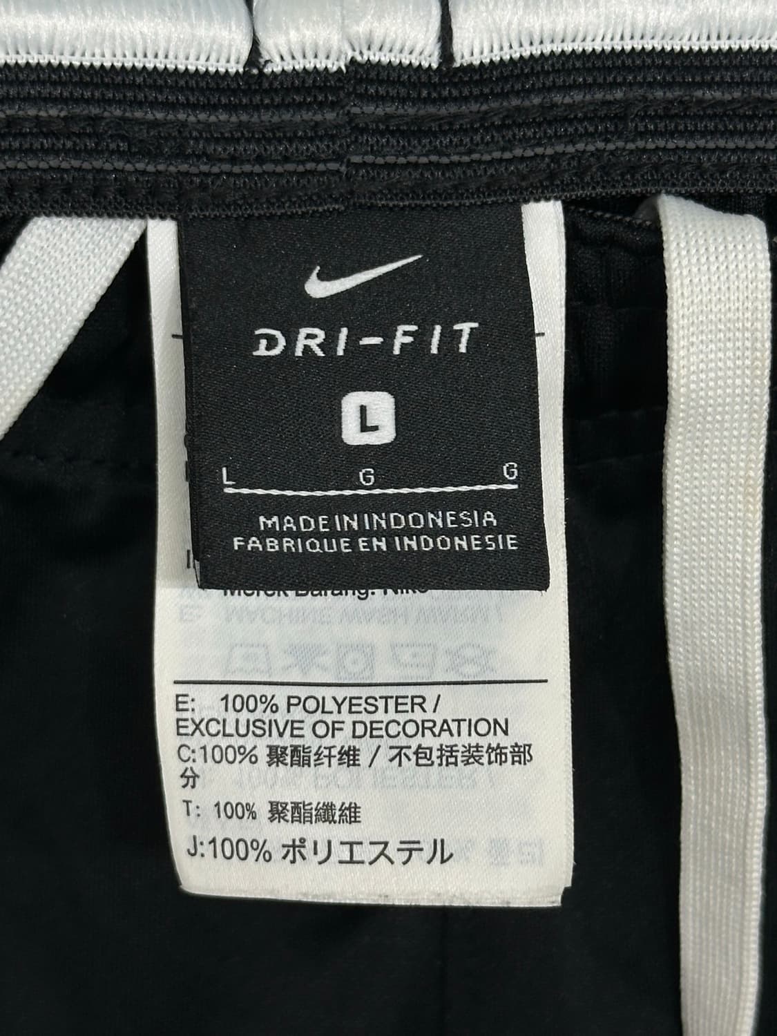 (L )나이키 드라이핏 스쿼드 사이드로고 반바지 상품이미지4