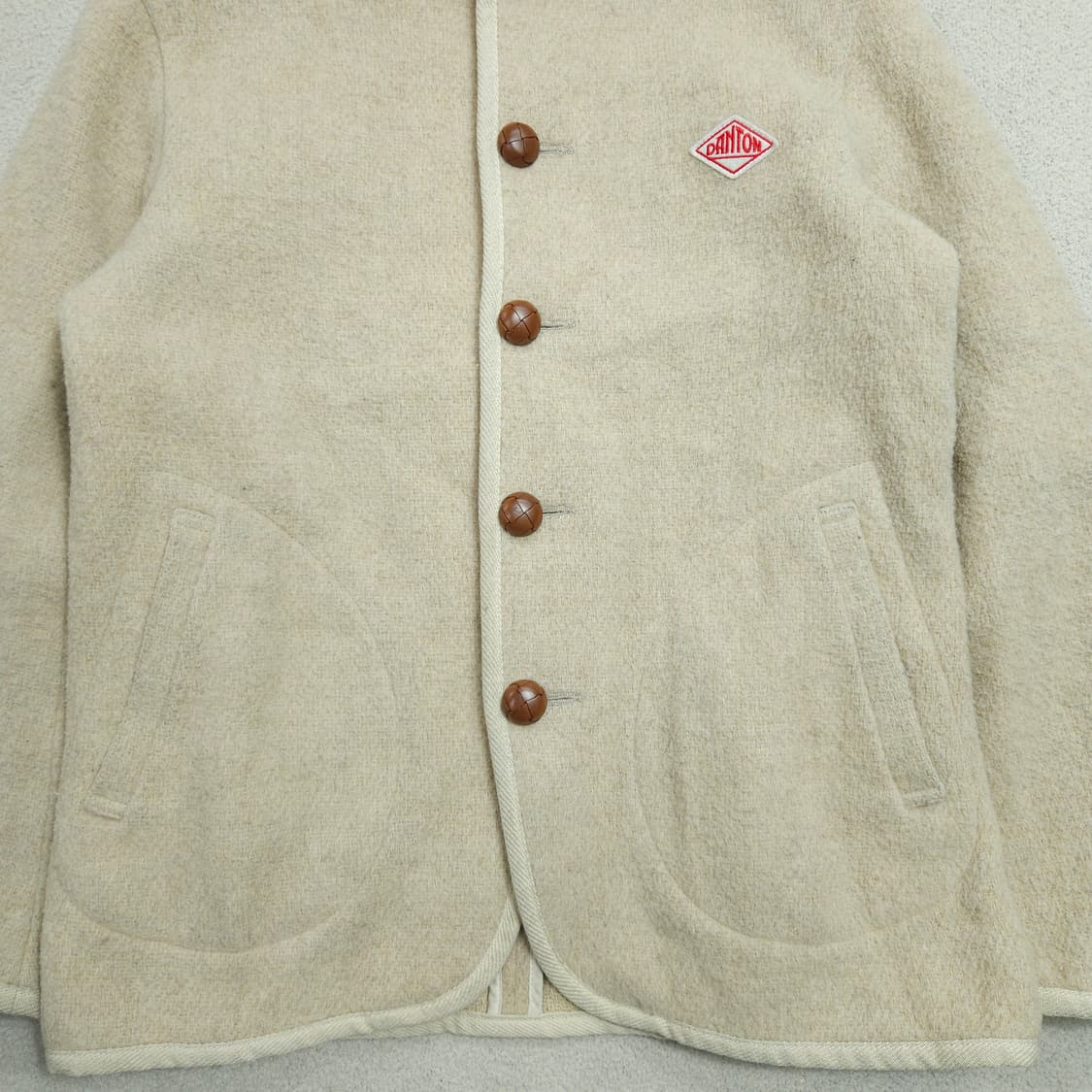 단톤 후드 울 자켓 34 상품이미지5