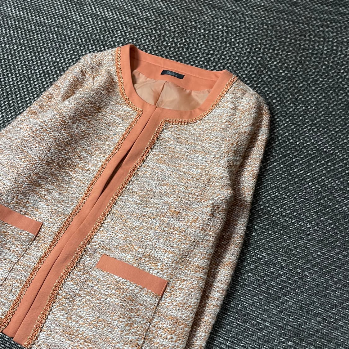 JPN 코랄 투포켓 트위드 자켓 L 상품이미지5