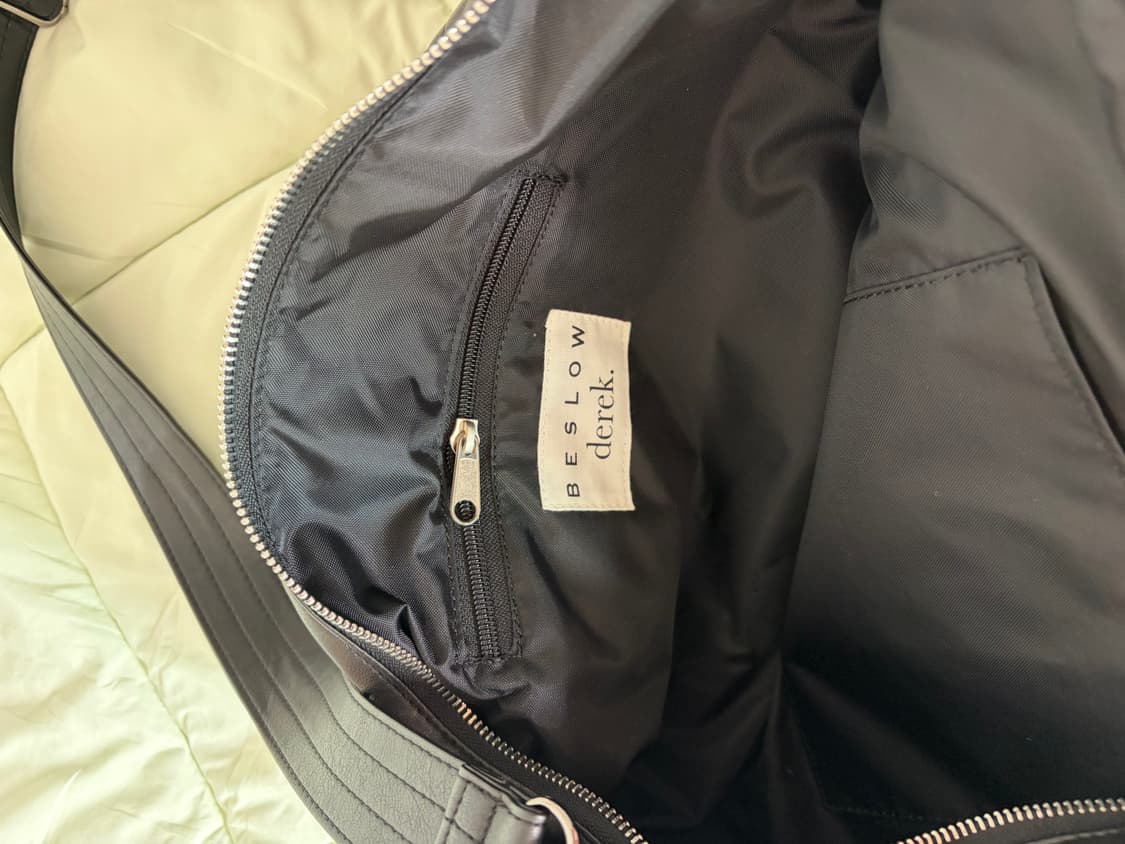 비슬로우X데릭 BOWLING BAG BLACK 상품이미지8