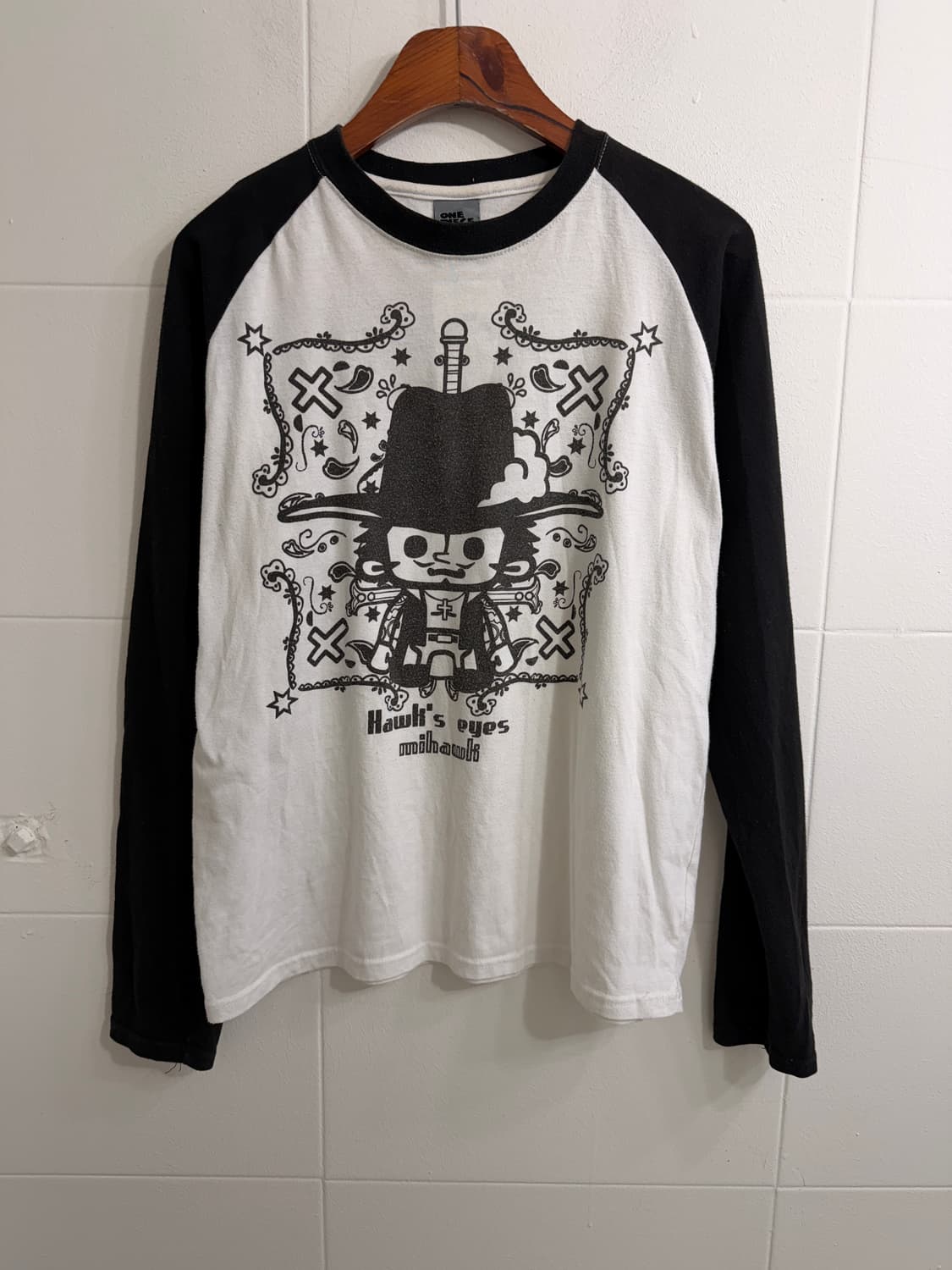 (상의 세트) 원피스 미호크 나그랑 롱슬리브 + 너드 반팔 후드집업 상품이미지6