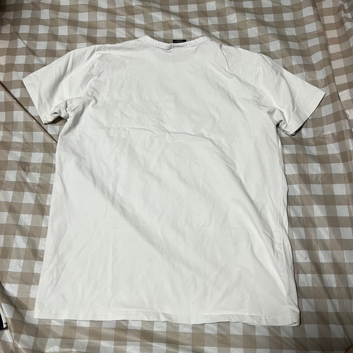 하덱스 머슬핏 반팔 L 반팔티 흰색 운동복 트레이닝복 상품이미지3