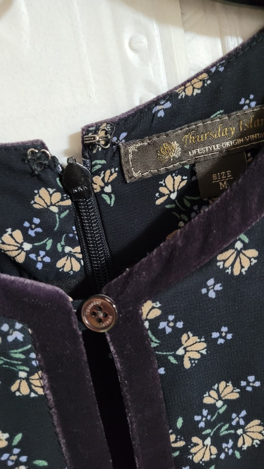 (길이 수선)써스데이아일랜드 기모 롱원피스  상품이미지2