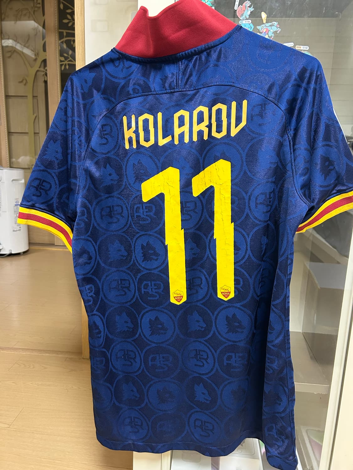 AS로마 콜라로프 축구 유니폼 L (oem) 상품이미지2