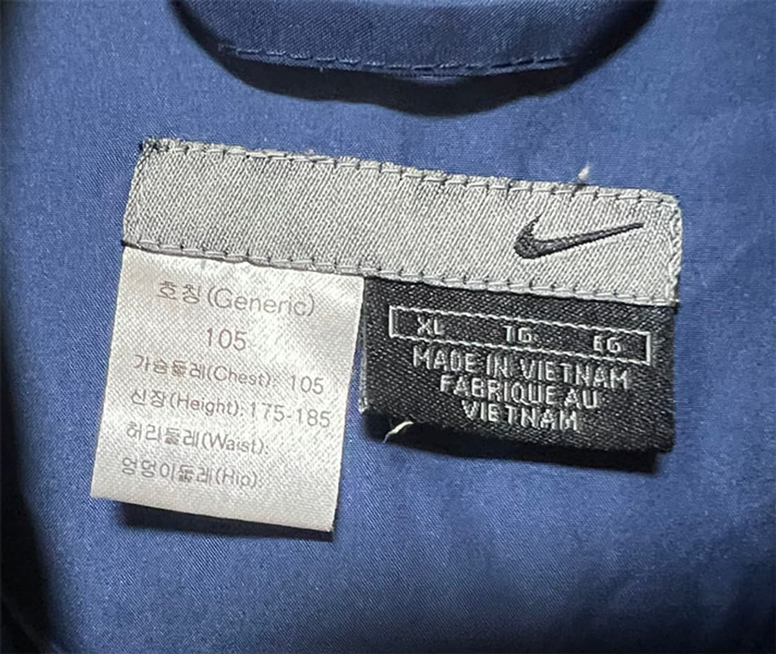 NIKE 나이키 남자 패딩 누빔 바람막이 올드스쿨룩 XL 105  상품이미지3