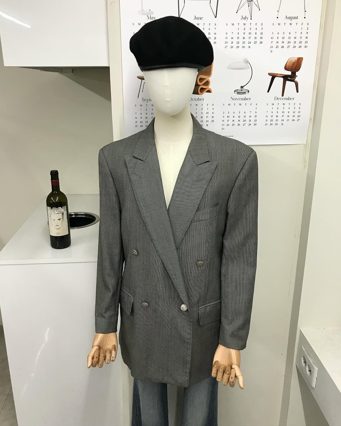 버버리 은장 캐시미어 더블 자켓 상품이미지7