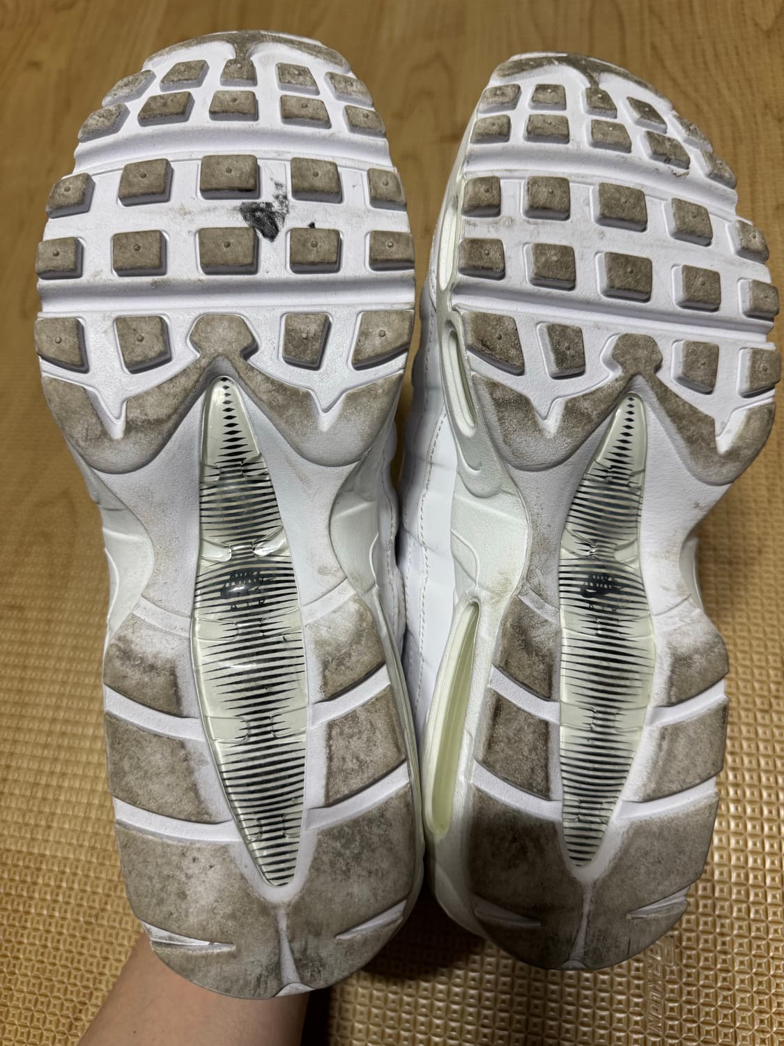 (W)280 나이키 에어맥스95 트리플화이트 상품이미지7