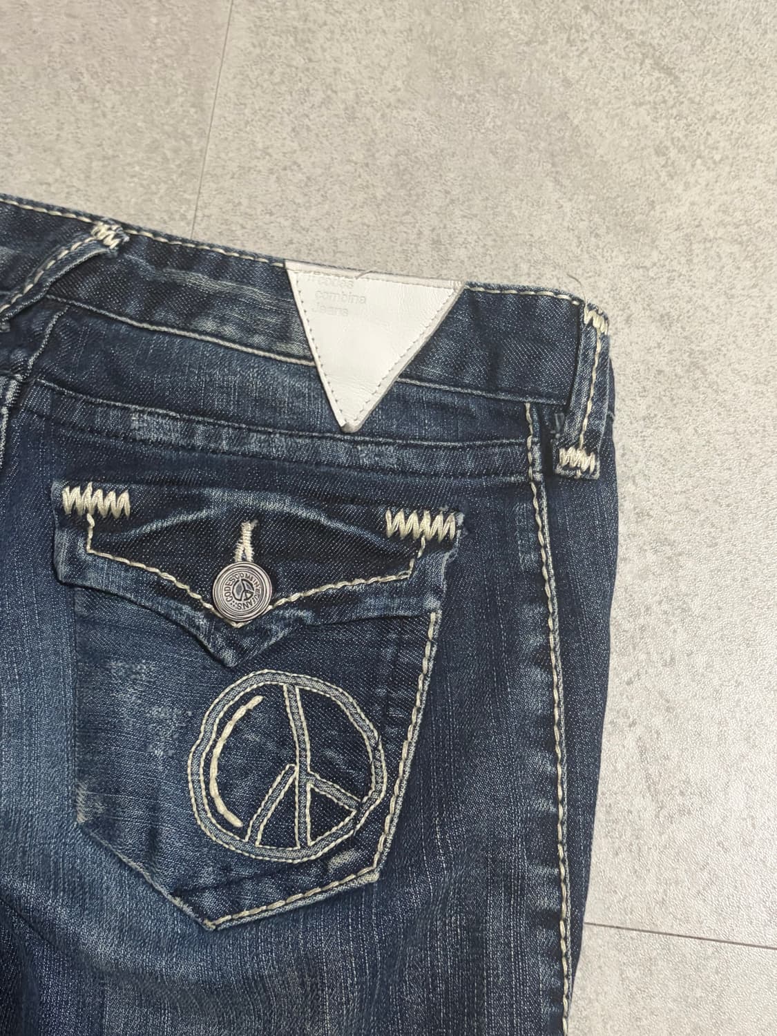 코데즈컴바인 스티치 부츠컷 데님 상품이미지4