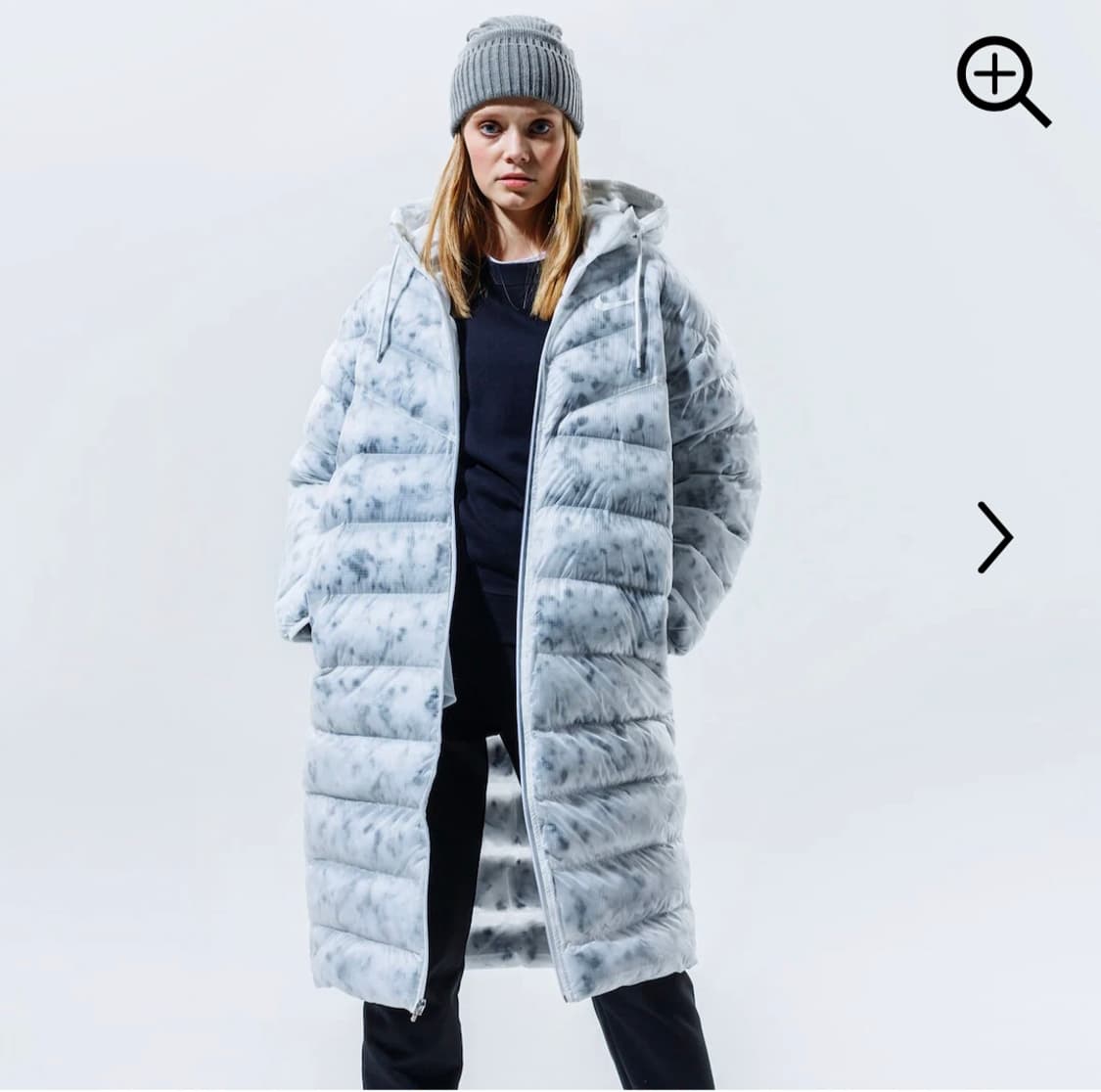 [66~77] 나이키 합성필 파카 롱패딩 상품이미지10