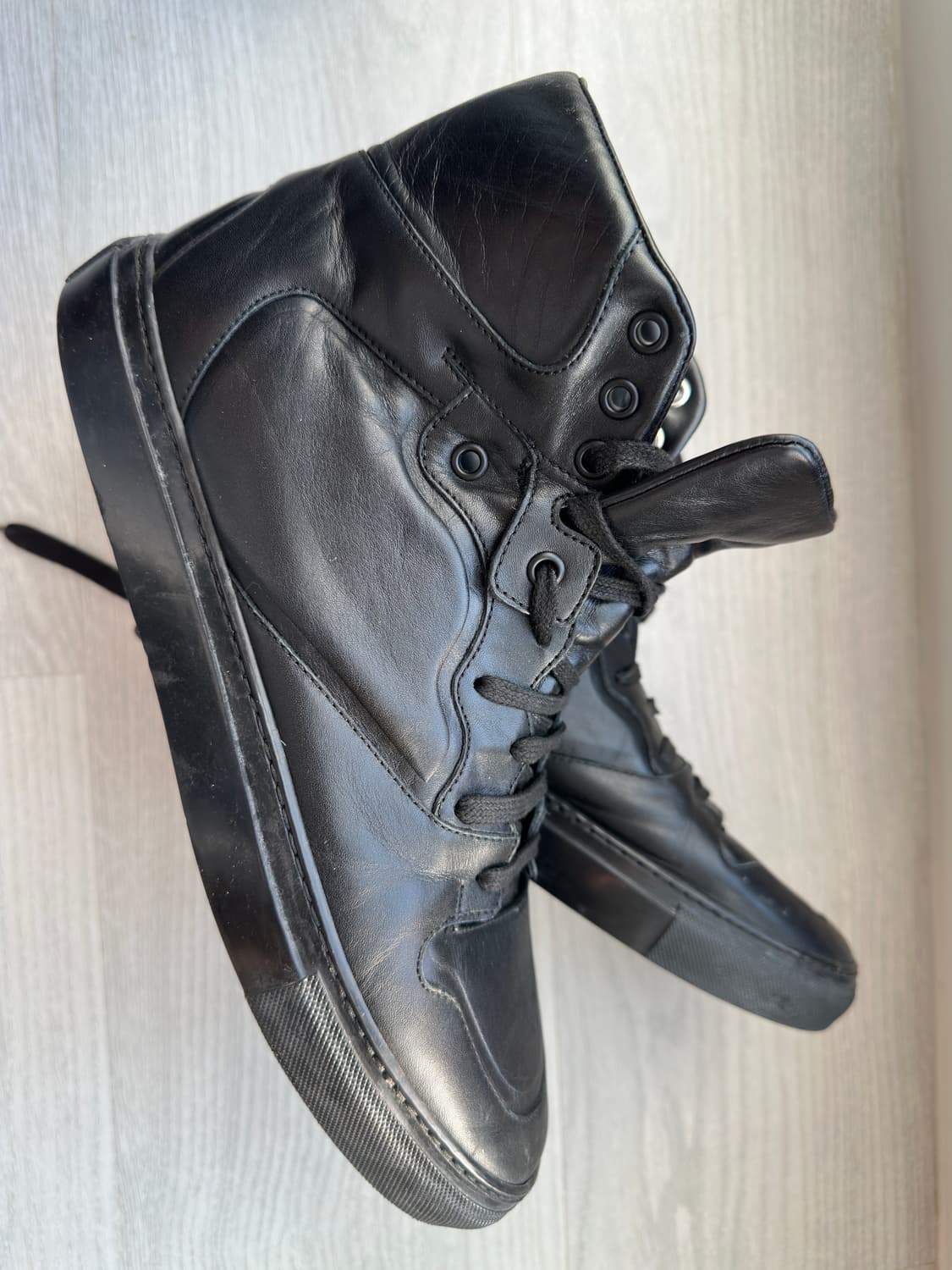 (Rare) 발렌시아가 모노크롬 하이탑 니콜라스 게스키에르 41사이즈 상품이미지1